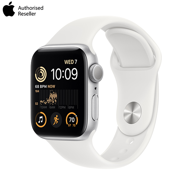 Apple Watch Series SE 2022 GPS 40mm ( Gen 2) | Viền nhôm dây cao su | Chính Hãng VN/A